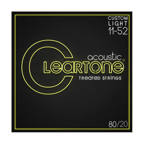 Струни CLEARTONE 7611 ACOUSTIC 80/20 BRONZE ULTRA LIGHT (11-52)