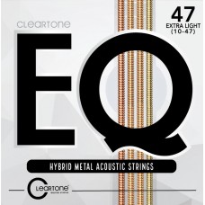 Струни CLEARTONE 7810 EQ HYBRID METAL ACOUSTIC ULTRA LIGHT 10-47