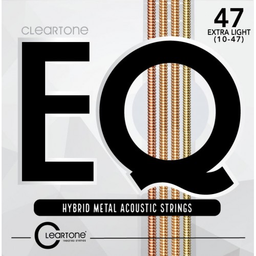 Струни CLEARTONE 7810 EQ HYBRID METAL ACOUSTIC ULTRA LIGHT 10-47