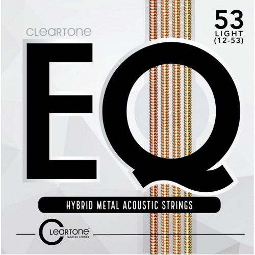 Струни CLEARTONE 7812 EQ HYBRID METAL ACOUSTIC LIGHT 12-53