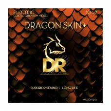 Струни DR Strings DRAGON SKIN+ Electric - Medium-Heavy (10-52)