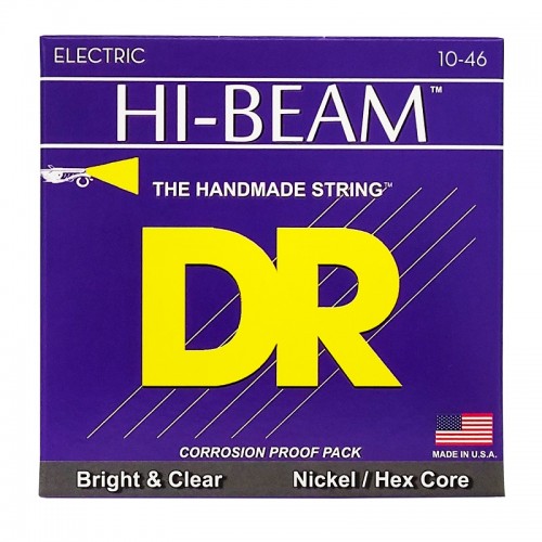 Струни DR Strings HI-BEAM Electric - Medium (10-46)