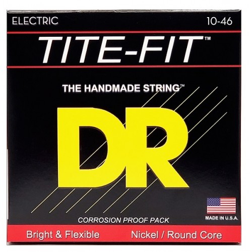 Струни DR Strings TITE-FIT Electric - Medium (10-46)