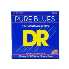 Струни DR Strings PURE BLUES Electric Guitar Strings - Heavy (11-50)