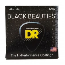 Струни DR Strings BLACK BEAUTIES Electric - Big Heavy (10-52)