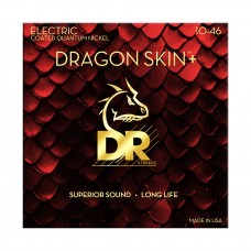 Струни DR Strings DRAGON SKIN+ Electric - Medium (10-46)