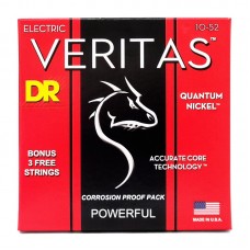 Струни DR Strings VERITAS Coated Core Electric Guitar Strings - Medium to Heavy (10-52)