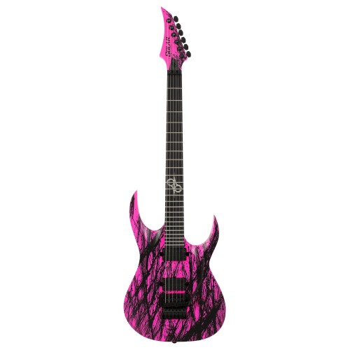 Електрогітара SOLAR GUITARS A2.6FRPN CANIBALISMO PINK NEON MATTE