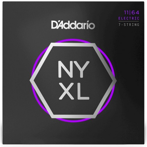 Струни D'ADDARIO NYXL1164 MEDIUM 7-STRING (11-64)