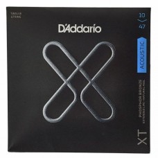 Струни D'ADDARIO XTABR1047-12 XT 80/20 BRONZE LIGHT 12-STRING (10-47)