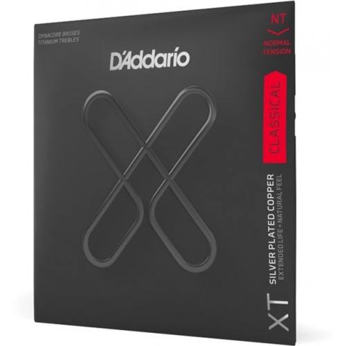 Струни D'ADDARIO XTC45TT XT DYNACORE TITANIUM CLASSICAL NORMAL TENSION