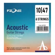 Струни FZONE AC101 ACOUSTIC PHOSPHOR BRONZE (10-47)