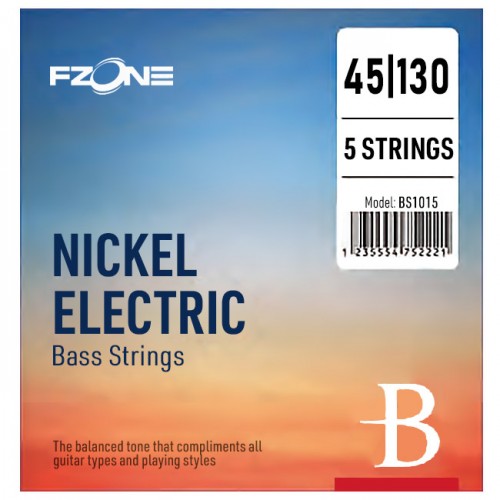 Струни FZONE BS1015 ELECTRIC BASS STRINGS (45-130)