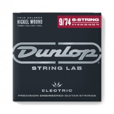 Струни DUNLOP DEN09748 NICKEL WOUND ELECTRIC GUITAR STRINGS 09-74 | 8-STRING