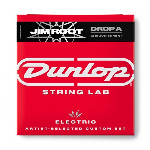 Струни DUNLOP JRN1264DA JIM ROOT STRING LAB SERIES GUITAR STRINGS 12-64 | DROP A