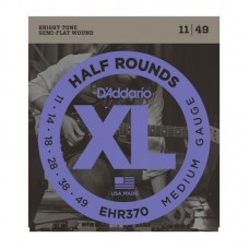 Струни D'ADDARIO EHR370 XL HALF ROUNDS MEDIUM (11-49)