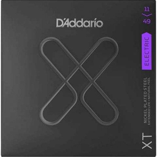 Струни D'ADDARIO XTE1149 XT ELECTRIC NICKEL PLATED STEEL MEDIUM (11-49)