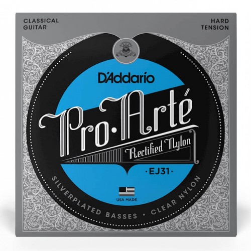 Струни D'ADDARIO EJ31 PRO-ARTE RECTIFIED HARD TENSION