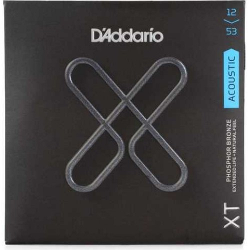 Струни D'ADDARIO XTABR1253 XT 80/20 BRONZE LIGHT (12-53)