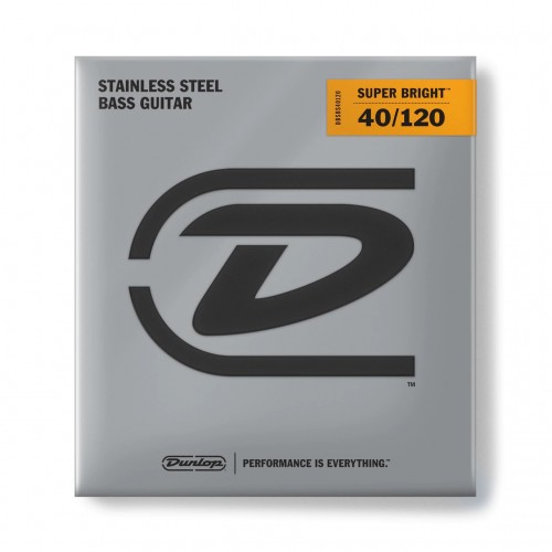 Струни DUNLOP DBSBS40120 SUPER BRIGHT STEEL (40-120)