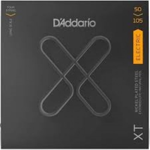 Струни D'ADDARIO XTB50105 XT BASS NICKEL PLATED STEEL MEDIUM (50-105)