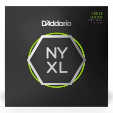 Струни D'ADDARIO NYXL45125 LIGHT TOP/MEDIUM BOTTOM 5-STRING (45-125)