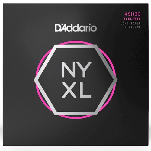 Струни D'ADDARIO NYXL45130 REGULAR LIGHT 5-STRING (45-130)