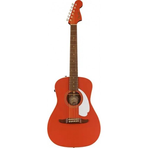 Електроакустична гітара FENDER MALIBU PLAYER FIESTA RED WN