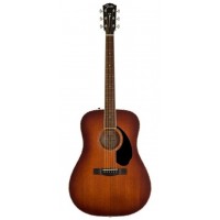 Електроакустична гітара FENDER PD-220E DREADNOUGHT ALL MAHOGANY WITH CASE AGED COGNAC BURST