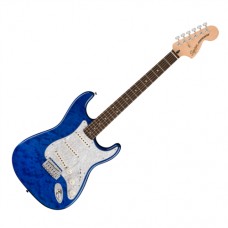 Електрогітара SQUIER AFFINITY SERIES FSR STRATOCASTER QMT SAPPHIRE BLUE TRANSPARENT