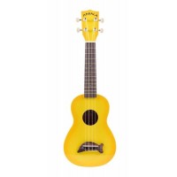Укулеле KALA MAKALA DOLPHIN YELLOW BURST UKULELE