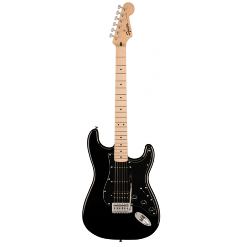 Електрогітара SQUIER SONIC STRATOCASTER HSS MN BLACK