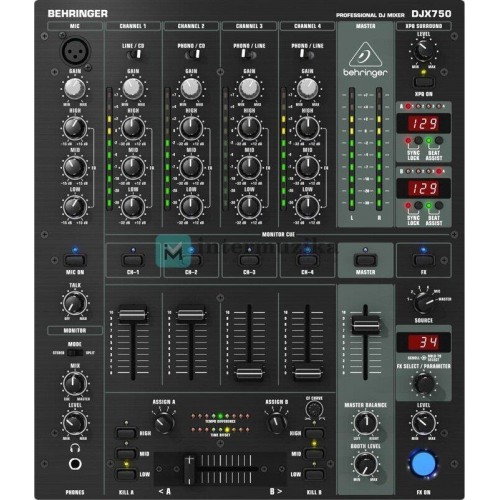 DJ мікшер Behringer PRO Mixer DJX750