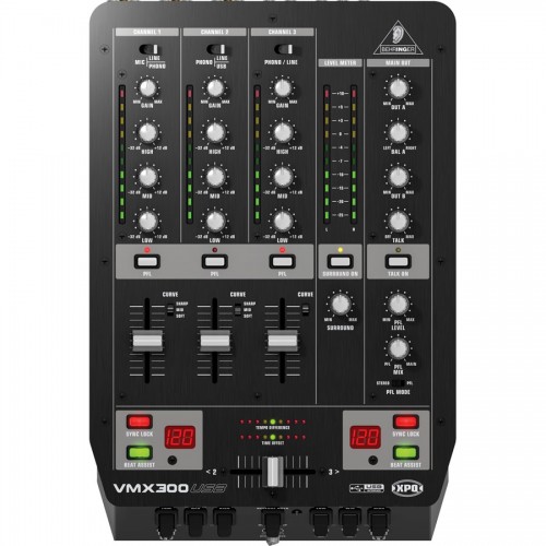DJ мікшер Behringer VMX300USB
