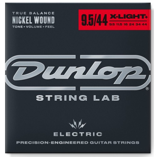 Струни DUNLOP DEN09544 NICKEL WOUND ELECTRIC GUITAR STRINGS 9.5-44