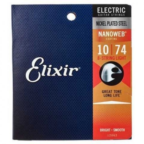 Струни Elixir EL NW L 8 strings