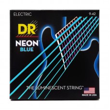 Струни DR Strings NEON Blue Electric - Light (9-42)