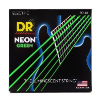 Струни DR Strings NEON Green Electric - Medium (10-46)