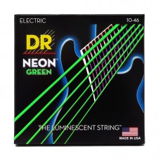 Струни DR Strings NEON Green Electric - Medium (10-46)