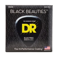 Струни DR Strings BLACK BEAUTIES Bass - Heavy (50-110)