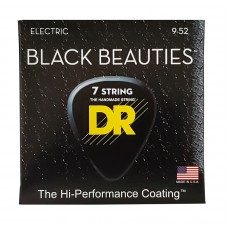 Струни DR Strings BLACK BEAUTIES Electric - Light 7-String (9-52)