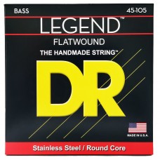 Струни DR Strings LEGEND Flatwound Bass - Medium (45-105)