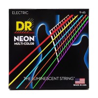 Струни DR Strings NEON Multi-Color Electric - Light Heavy (9-46)