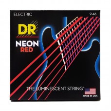 Струни DR Strings NEON Red Electric - Light Heavy (9-46)