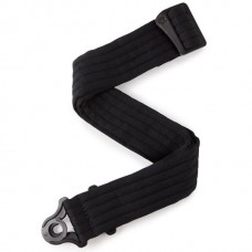 Ремінь гітарний D'ADDARIO 50BAL01 AUTO LOCK GUITAR STRAP (BLACK PADDED STRIPES)