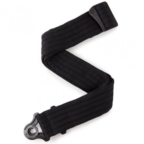 Ремінь гітарний D'ADDARIO 50BAL01 AUTO LOCK GUITAR STRAP (BLACK PADDED STRIPES)