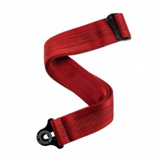 Ремінь гітарний D'ADDARIO 50BAL11 AUTO LOCK GUITAR STRAP (BLOOD RED)