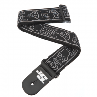 Ремінь гітарний D'ADDARIO JOE SATRANI WOVEN GUITAR STRAP (Skull N Bones)