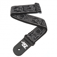 Ремінь гітарний D'ADDARIO JOE SATRANI WOVEN GUITAR STRAP (Skull N Bones)