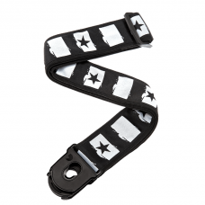 Ремінь гітарний D'ADDARIO PLANET LOCK GUITAR STRAP (ROCKSTAR)